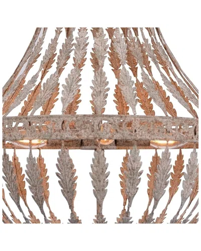 ZENTIQUE ZENTIQUE RUSTIC EMPIRE CHANDELIER