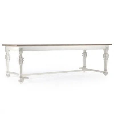 Zentique San Francisco Dining Table In White