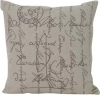 Zentique Scripted Throw Pillow