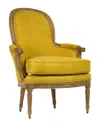 Zentique Sebastian Club Chair In Yellow