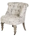 Zentique Slipper Chair In Multi