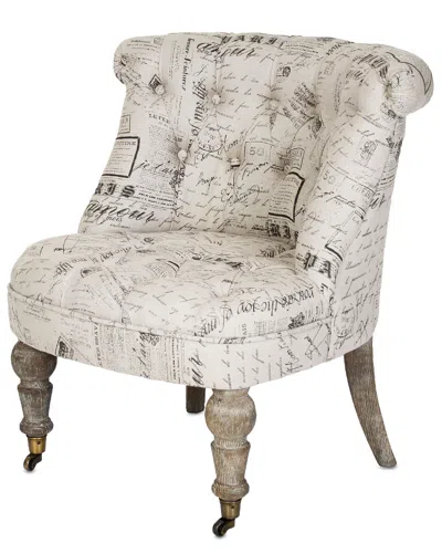Zentique Slipper Chair In Multi
