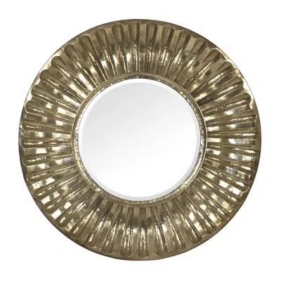Zentique Soleste Accent Mirror In Brown