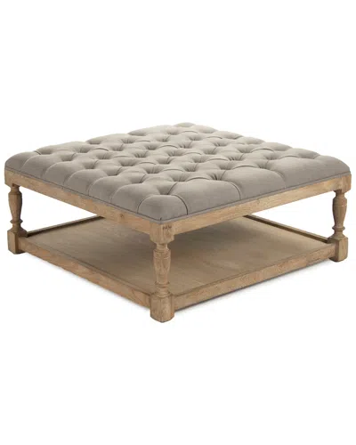Zentique Square Tufted Ottoman