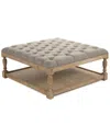 Zentique Square Tufted Ottoman