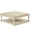 Zentique Square Tufted Ottoman