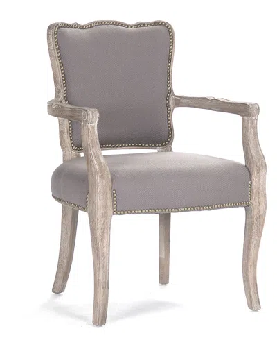 ZENTIQUE STUDDED ARM CHAIR