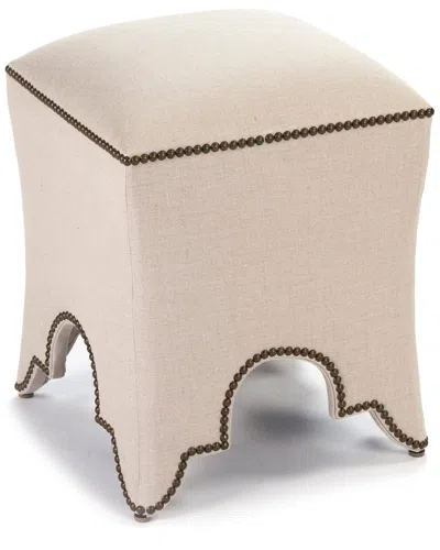 Zentique Sumner Stool In Brown