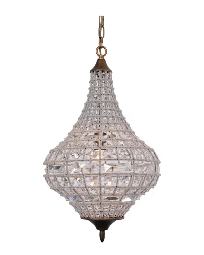 ZENTIQUE ZENTIQUE TEARDROP PENDANT CHANDELIER