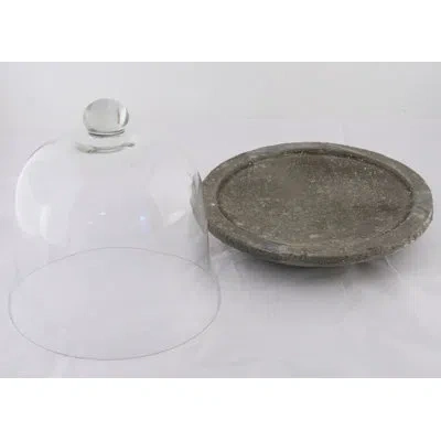 Zentique Tray In Gray