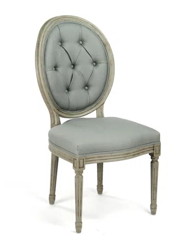 Zentique Tufted Medallion Side Chair
