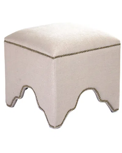 Zentique Willem Cubic Stool In Neutral