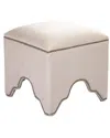 Zentique Willem Cubic Stool In Neutral