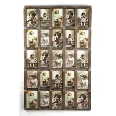 Zentique Wood Picture Frame In Brown