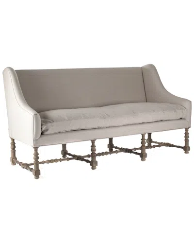 Zentique Worden Bench In Gray