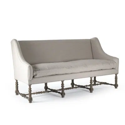 Zentique Worden Bench In White