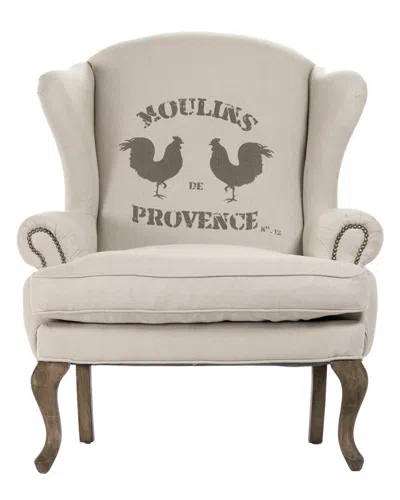 Zentique Zacharie Club Chair In Neutral