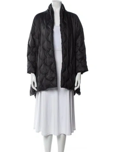 Pre-owned Zentner Down Down Coat In Gray