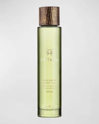 Zents 3.3 Oz. Antara Balance Body Oil With 300 Mg Cbd