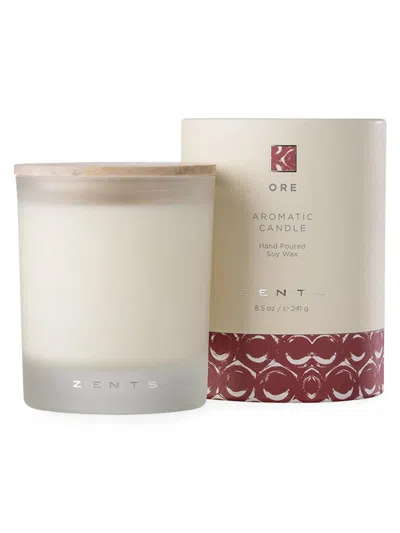 Zents Bespoke Ore Candle In Neutral