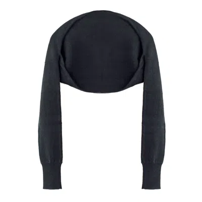 Zenzee Women's Cashmere Shrug - Black