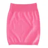 Zenzee Women's Pink / Purple Cashmere Mini Skirt - Bubblegum In Pink/purple