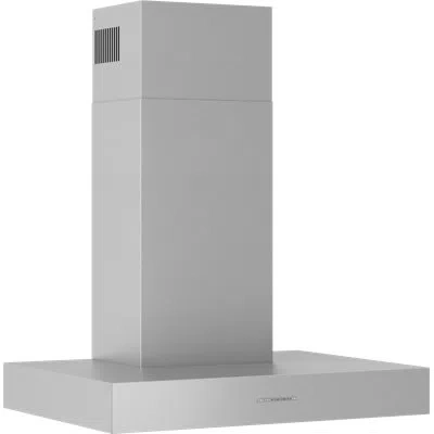 Zephyr Como 30 In. 600 Cfm Wall Mount Range Hood With Led Lights In Stainless Steel