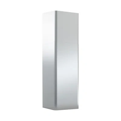 Zephyr Core Duct Cover Extension For Zlu In Stainless Steel For Range Hood In Silver