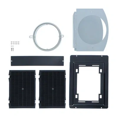 Zephyr Core Recirculating Kit For Zsa Range Hood In Black