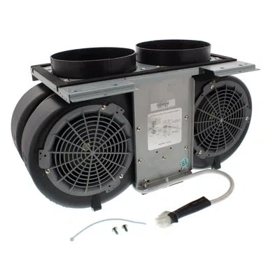 Zephyr Designer 1100 Cfm Dual Internal Blower In Black
