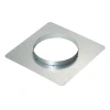 Zephyr Designer Range Hood Duck Accessory In Silver