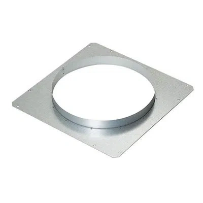 Zephyr Designer Range Hood Duct Accessory In Silver