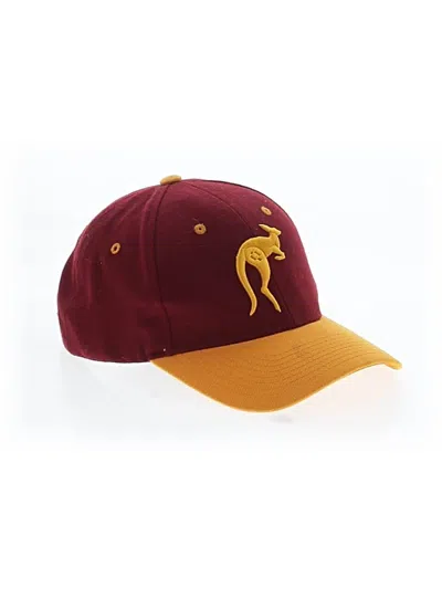 Pre-owned Zephyr Hats Baseball Cap In Red