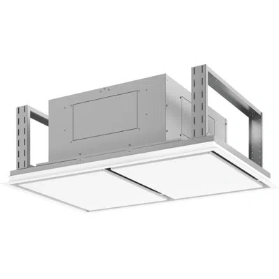 Zephyr Lux 43 In. Island Range Hood With Led Lights In White