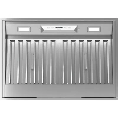 Zephyr Monsoon I 36 In. 650 Cfm Insert Mount Range Hood With Led Light In Stainless Steel