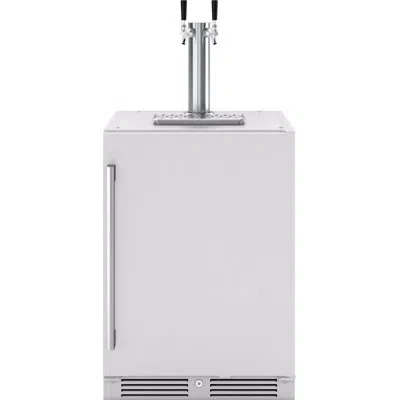 Zephyr Presrv 5.6 Cu. Ft. Convertible Outdoor Beer Kegerator In Stainless Steel With Double Tap And 107-can