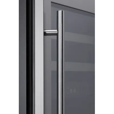 Zephyr Presrv Contemporary Beverage And Wine Cooler Handle In Silver