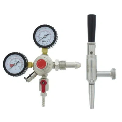 Zephyr Presrv Kegerator Nitrogen Conversion Kit For Prkb Kegerators In Stainless Steel