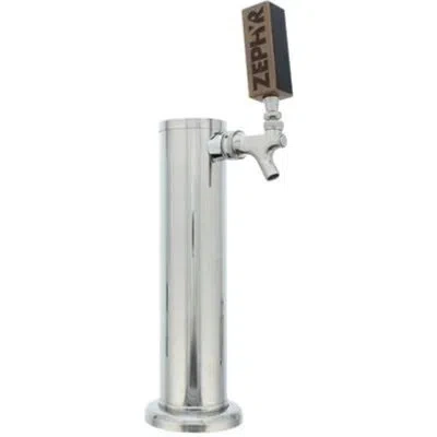 Zephyr Presrv Kegerator  Chalkboard Tap Handle For Prkb Kegerators In Dark Brown Wood