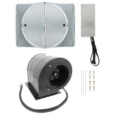 Zephyr Pro 1300 Cfm Dual Internal Blower In Black