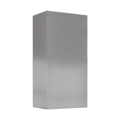 Zephyr Pro Range Hood Chimney Extension For 10 Ft. - 12 Ft. Ceilings In Gray