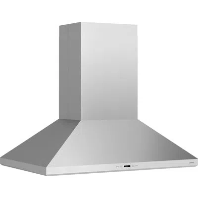 Zephyr Siena Pro 36 In. 1200 Cfm Island Mount Range Hood With Led Lighting In Stainless Steel