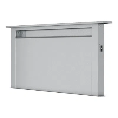 Zephyr Treviso 36 In. 600 Cfm Telescopic Downdraft System With Single Blower In Stainless Steel
