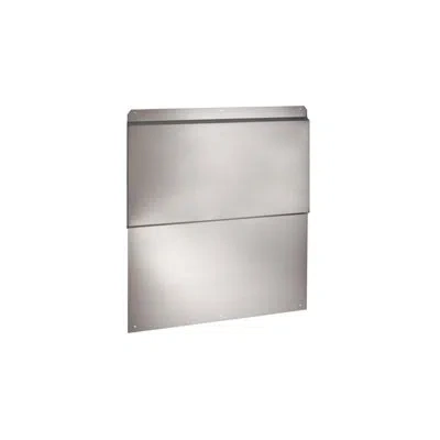 Zephyr Universal Range Hood Back Splash In Stainless Steel