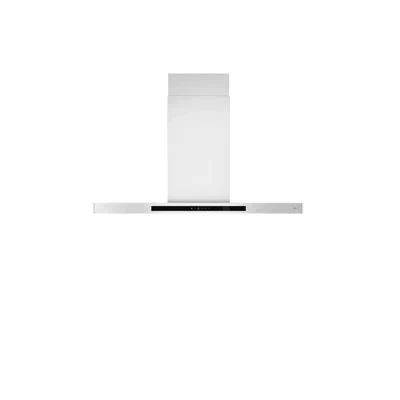 Zephyr Vista Island Mount Range Hood With Led Lights In Stainless Steel