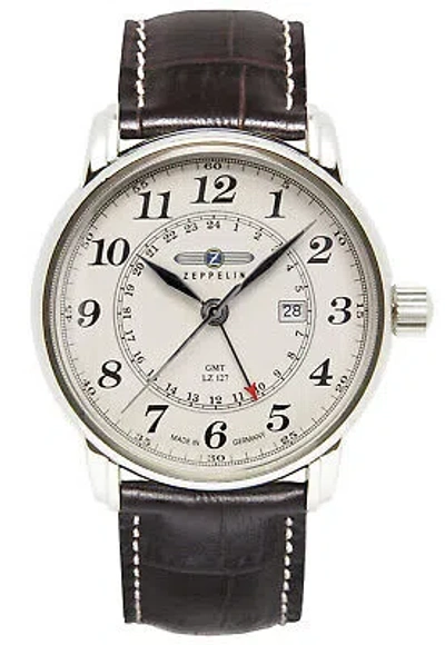 Pre-owned Zeppelin Graf  Men's Watch 7642-5