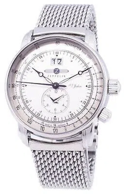 Pre-owned Zeppelin Series 100 Years Ed.1 Germany Made 7640m-1 7640m1 Men's Watch