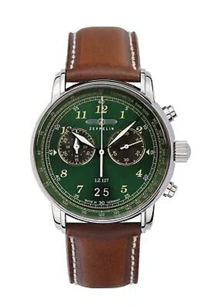 Pre-owned Zeppelin Series Lz 127 Chronograph 8684-4