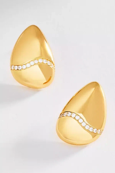Zeppelin The Label Helia Post Earrings In Gold