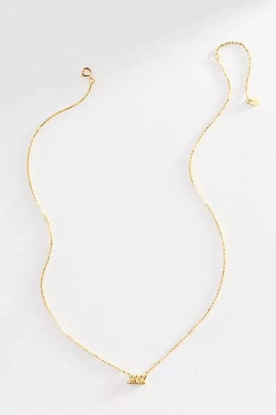 Zepplin The Label Angel Number Necklace In Gold